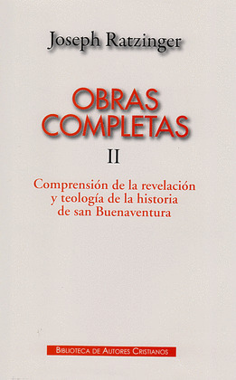 O.C. J. RATZINGER (II). COMPRENSION DE LA REVELACION