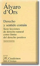 DERECHO SENTIDO COMUN DCHO NATURAL LIMITE POSITIVO