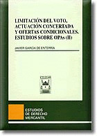 EDM55. LIMITACION DEL VOTO, ACTUACION CONCERTADA Y OFERTAS C