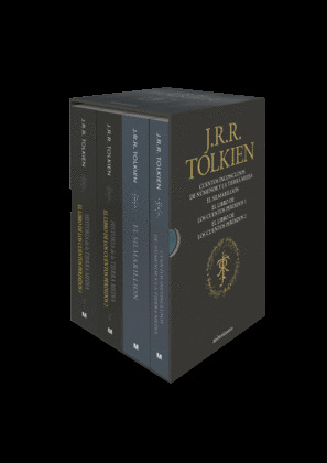 ESTUCHE TOLKIEN 2 SILMARILLION Y CUENTOS (ESTUCHE 4 LIBROS. SILMARILLION, CUENTOS INCONCLUSOS, Hª TIERRA 
