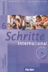 SCHRITTE INTERNATIONAL 6. KURSBUCH - ARBEITSBUCH (+CD. NIVEAU B1/2)