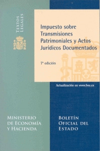 IMPUESTO SOBRE TRANSMISIONES PATRIMONIALES Y ACTOS JURÍDICOS DOCUMENTA