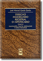 DERECHO INMOBILIARIO REGISTRAL O HIPOTECARIO T III