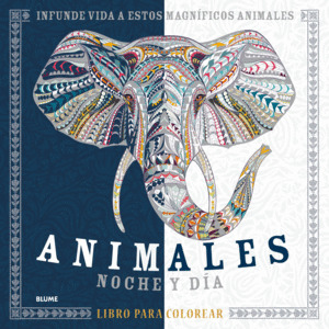 ANIMALES. NOCHE Y DÍA. LIBRO PARA COLOREAR