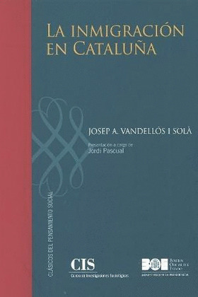 INMIGRACIÓN EN CATALUÑA, LA.