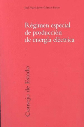 REGIMEN ESPECIAL DE PRODUCCION DE ENERGIA ELECTRICA