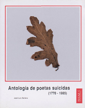 ANTOLOGIA POETAS SUICIDAS
