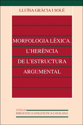 MORFOLOGÍA LÈXICA