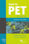 (N)/READY FOR PET (+CD) (+KEY)/PRELIMINARY ENGLISH