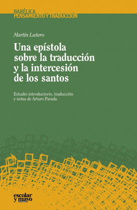 UNA EPISTOLA SOBRE LA TRADUCCION Y LA INTERSECCION Y LA INT