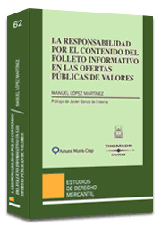 RESPONSABILIDAD CONTENIDO FOLLETO INFORMATIVO OPV