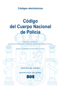 CÓDIGO DEL CUERPO NACIONAL DE POLICÍA