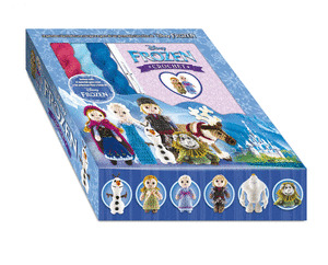 KIT DISNEY FROZEN CROCHET (INCLUYE TODO EL MATERIAL PARA CREAR A LAS PRINCESAS ELSA Y ANNA)