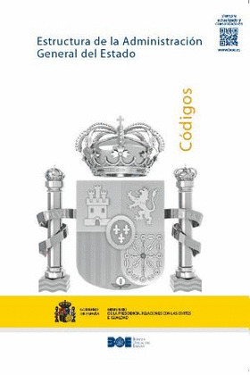 CÓDIGO DE LA ESTRUCTURA DE LA ADMINISTRACIÓN GENERAL DEL ESTADO