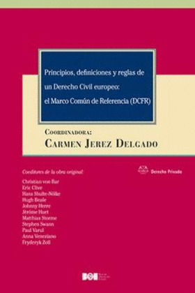 PRINCIPIOS, DEFINICIONES Y REGLAS DE UN DERECHO CIVIL EURO