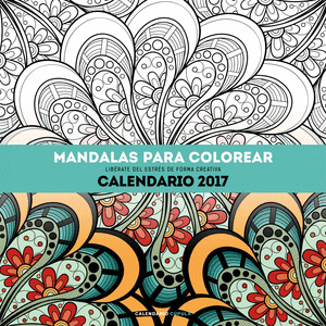 CALENDARIO MANDALAS PARA COLOREAR 2017