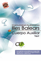 CUERPO AUXILIAR COMUNIDAD AUTÓNOMA ILLES BALEARS. TEST