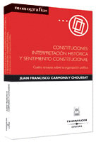 CONSTITUCIONES INTERPRETACION HISTORICA SENTIMIENT