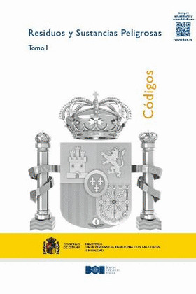 CODIGO DE RESIDUOS Y SUSTANCIAS PELIGROSAS