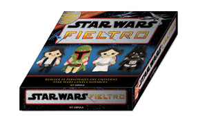 STAR WARS FIELTRO. CAJA (CON TODO LO NECESARIO PARA CONFECCIONAR ADORABLES MUÑECOS)