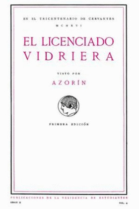 EL LICENCIADO VIDRIERA VISTO POR AZORIN