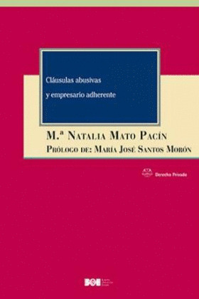 CLAUSULAS ABUSIVAS Y EMPRESARIO ADHERENTE