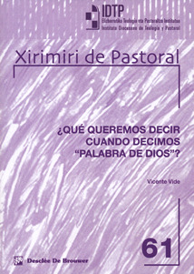 QUE QUEREMOS DECIR CUANDO DECIMOS 