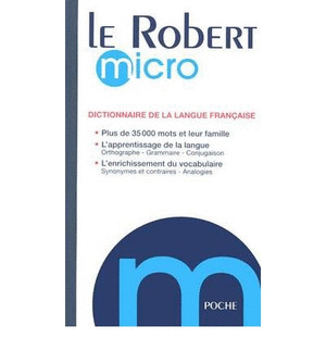 DICTIONNAIRE LE ROBERT MICRO DE POCHE