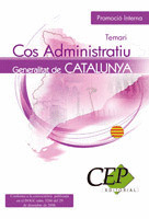 COS ADMINISTRATIU DE LA GENERALITAT DE CATALUNYA. PROMOCIÓ INTERNA. TEMARI