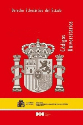 CODIGO UNIVERSITARIO DERECHO ECLESIASTICO DEL ESTADO