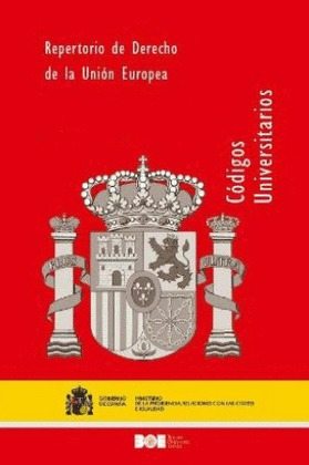 REPERTORIO DE DERECHO DE LA UNION EUROPEA
