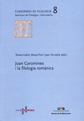 JOAN COROMINES I LA FILOLOGIA ROMÀNICA
