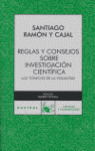 REGLAS Y CONSEJOS SOBRE INVESTIGACION CIENTIFICA