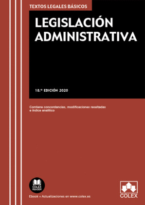 LEGISLACIÓN ADMINISTRATIVA (18ª EDICIÓN, 2020)