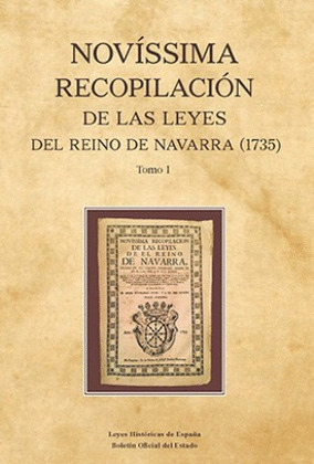 NOVISIMA RECOPILACIONDE LA LEYES DEL REINO DE NAVARRA