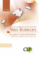 CUERPO ADMINISTRATIVO COMUNIDAD AUTÓNOMA DE ILLES BALEARS (PLAN DE ESTABILIDAD D