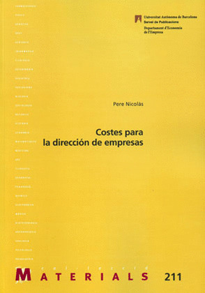 COSTES PARA LA DIRECCIÓN DE EMPRESAS