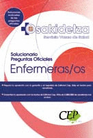 ENFERMERAS/OS SERVICIO VASCO DE SALUD - OSAKIDETZA. SOLUCIONARIO PREGUNTAS OFICI