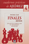 CUADERNOS PRACTICOS DE AJEDREZ 4, FINALES TACTICOS