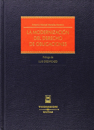 MODERNIZACION DEL DERECHO DE OBLIGACIONES, LA