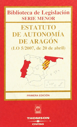 ESTATUTO AUTONOMIA ARAGON 1ªED