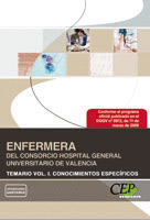 ENFERMERA DEL CONSORCIO HOSPITAL GENERAL UNIVERSITARIO DE VALENCIA. TEMARIO CONO
