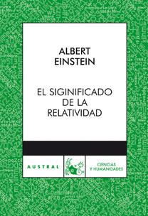 SIGNIFICADO DE LA RELATIVIDAD, EL