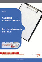 AUXILIAR ADMINISTRATIVO SERVICIO ARAGONÉS DE SALUD. TEST EDICIÓN ESPECIAL