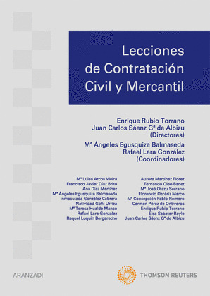 LECCIONES DE CONTRATACIÓN CIVIL Y MERCANTIL