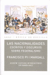 NACIONALIDADES. ESCRITOS Y DISCURSOS SOBRE FEDERAL