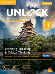 UNLOCK LEVEL 1 LISTENING, SPEAKING AND CRITICAL THINKING STUDENT'S BOOK WITH DIG