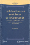 SUBCONTRATACION SECTOR CONSTRUCCION 1ª ED