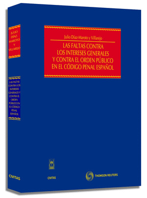 FALTAS CONTRA INTERERES GENERALES 1ª ED