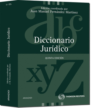 DICCIONARIO JURIDICO (5ª EDICION, 2009)
